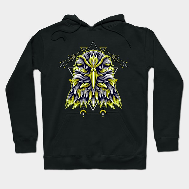 eagle lover funny Hoodie by SHINIGAMII
